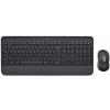Logitech Signature MK650 Combo For Business billentyűzet Egér mellékelve Irodai Bluetooth QWERTY Dán, Finn, Norvég, Svéd Grafit