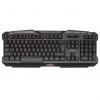 Trust GXT280LED magyar, LED, 108 gomb, USB fekete gamer billentyűzet