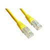 Gembird UTP kat.5e RJ45 patch kábel, 0.5m, sárga