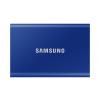 Samsung T7, 1 TB, USB 3.2 Gen.2, AES 256, Kék, Külső SSD
