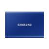 Samsung T7, 2 TB, USB 3.2 Gen.2, AES 256 Kék külső SSD