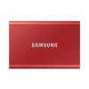 Samsung 2000GB USB 3.2 (MU-PC2T0R/WW) piros T7 külső SSD