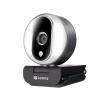 Sandberg Streamer Pro 2MP 1080p/30 FPS Full HD USB Fekete-fehér webkamera