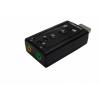 Elmak SAVIO AK-01 USB 7.1 16bit sound, Plug & Play, blister hangkártya
