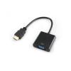 Sbox SX-535230 HDMI apa - VGA anya fekete adapter