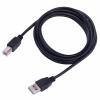 Sbox SX-531836 USB A - B M/M, 3 m fekete kábel