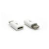 Sbox SX-533489 Micro USB - Lightning port (iPhone) F/M fehér adapter