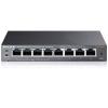 TP-LINK TL-SG108PE 8 portos gigabites Easy Smart Switch 4 PoE csatlakozóval