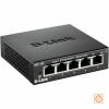 D-Link DES-105 5 Port 10/100Mbit Fast Eternet Switch 5xport,Fémház,5x10/100