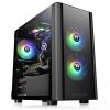 Thermaltake V150 TG mATX fekete gamer számítógép ház