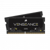 Corsair Vengeance, 32 GB (2 x 16 GB), SO-DIMM, DDR4, 2933Mhz, CL19, 1.2V, memória