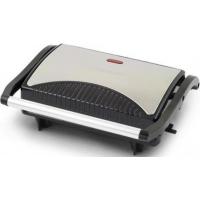 Esperanza EKG006, Taleggio, 750W, Hőszigetelt, Kerámia, Fekete-Ezüst, Kontakt grillsütő