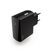 Hama 00183258 mobiltelefon töltő Mobiltelefon, Okostelefon Fekete Váltakozó áram Gyorstöltés Beltéri
