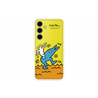 Samsung Galaxy S24 FE, Flipsuit, Sárga, Mobiltelefon tok