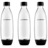 SodaStream Fuse 3 x 1L fekete palack