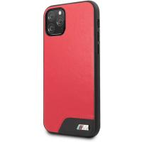 BMW iPhone 11 Pro BMHCN58MHOLRE sima piros kemény műbőrtok