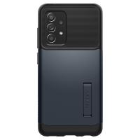 Spigen Slim Armor Samsung Galaxy A72 Metal Slate sötétkék tok