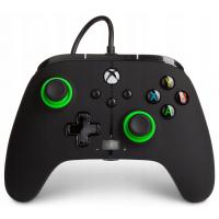 PowerA Enhanced Wired, Xbox Series X|S, Xbox One, PC, Green Hint, Vezetékes kontroller