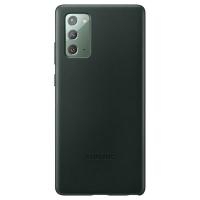 Samsung EF-VN980LG Galaxy Note 20 Leather gyári zöld védőtok
