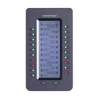 Grandstream GXP2200EXT Backlit LCD IP bővítőegység