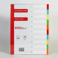  BLUERING EV4G05 10 részes színes karton Elválasztólap   