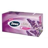 Zewa Family 80 db levendula illatú kozmetikai kendő