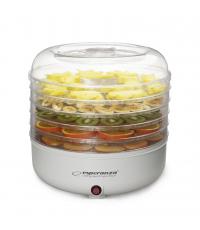 Esperanza EKD001, Champignons, 125W, 5-tálcás, Fehér, Elektromos aszalógép