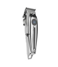 Adler AD 2831, 100W, LCD, Állítható fej, 1-12 mm, USB, Ezüst, Vezeték nélküli , Professzionális hajvágó