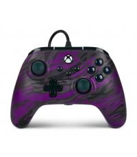 PowerA Advantage Wired, Xbox Series X|S, Xbox One, PC, Purple Camo, Vezetékes kontroller