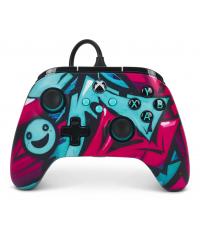 PowerA Advantage Wired, Xbox Series X|S, Xbox One, PC, Wildstyle, Vezetékes kontroller