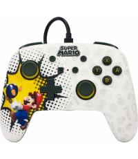 PowerA Enhanced Wired, Nintendo Switch/Lite/OLED, Super Mario: Bob-omb Blast, Vezetékes kontroller