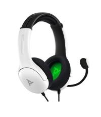 PDP LVL 40, Xbox Series X|S, Xbox One, PC, Sztereó, Gamer, Fehér, Vezetékes headset