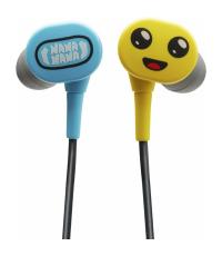 PowerA Earbuds Wired, Nintendo Switch, 8 mm, Jack 3,5 mm, Fortnite: Peely, Vezetékes headset