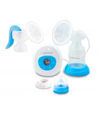 Esperanza ECM003B, Gemelos, 2in1, 150 ml, BPA mentes, Kézi és elektromos mellszívó