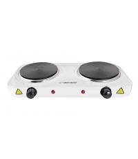 Esperanza EKH010W, Cotopaxi, 2000W, 2-zónás, Hordozható, Fehér, Elektromos főzőlap