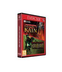 Evercade #41, Blood Omen: Legacy of Kain, 2in1, Retro, Multi Game, Játékszoftver csomag