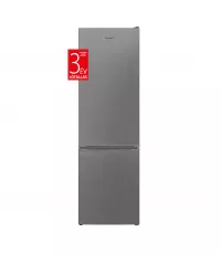 Navon REF 289++X  266 l, F energiaosztály, 180 cm NoFrost inox alulfagyasztós hűtőszekrény